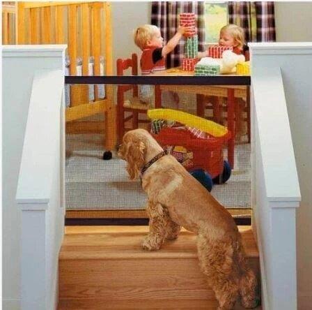 Portable Kids and Pets Safety Door Guard