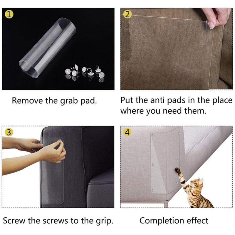 Anti Cat Scratch Stick-On Shield (2pcs)