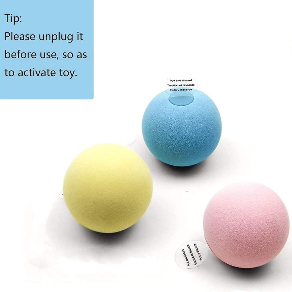 Smart Chirping Ball – Interactive Fun for Dogs & Cats
