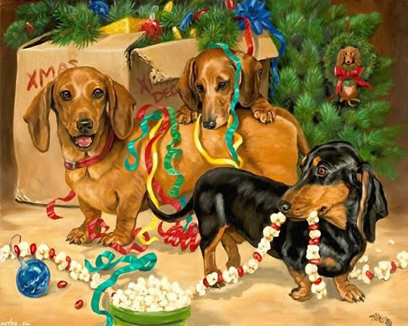 Pet Series Puzzle-Dachshund 1000 Pieces