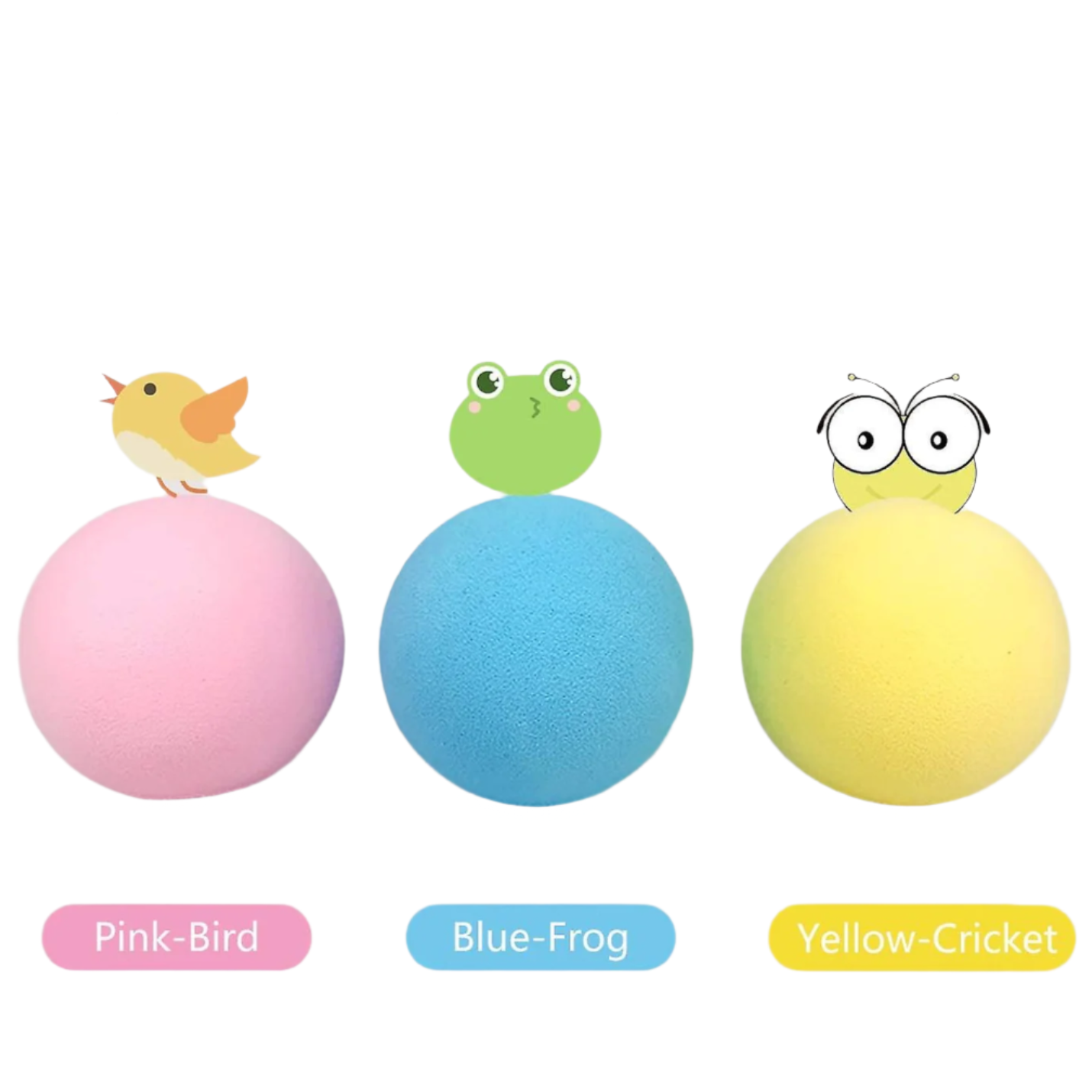 Smart Chirping Ball – Interactive Fun for Dogs & Cats