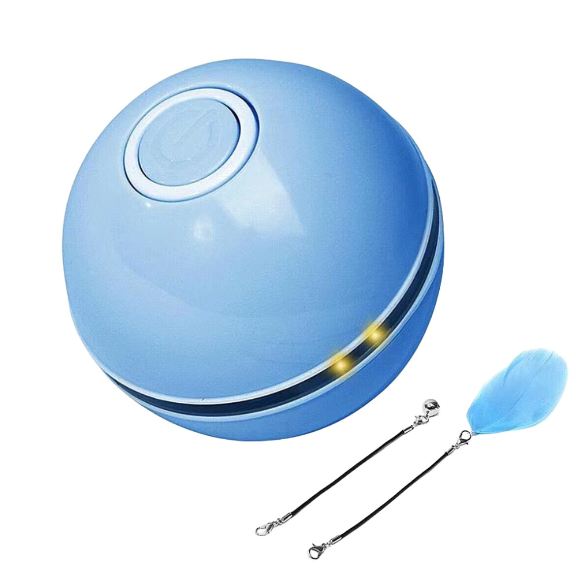 LED Smart Gravitational Rotating Ball – Ultimate Play for Cats