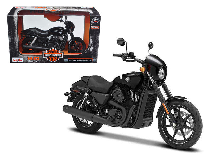 Harley Davidson 2015 Street 750 Motorcycle Model 1/12 by Maisto