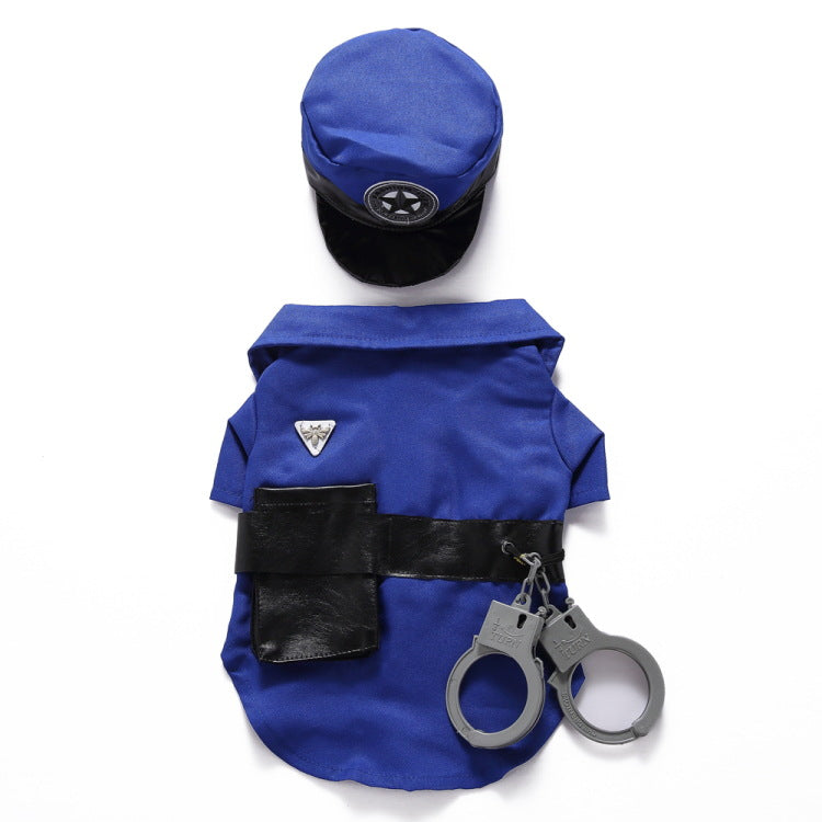Dog Clothes| Pet Police Costume | Sizes and Colours Available| Claws N Paws