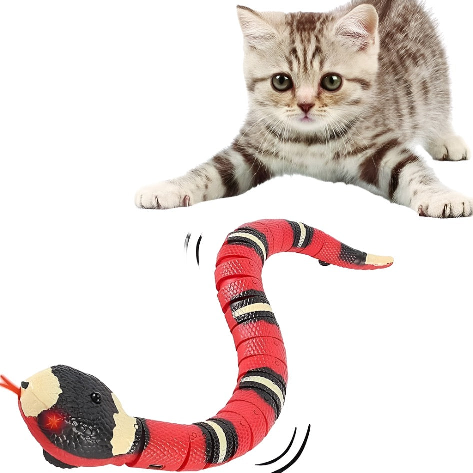 Smart Sensing Slithering Snake Cat Toy
