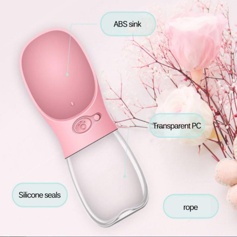 350mL Portable Pet Dog Water Bottle