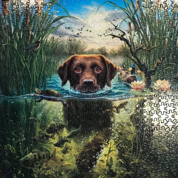 Pet Series Puzzle--Labrador 1000 Pieces（ All Items Shipped Within 1 Day）