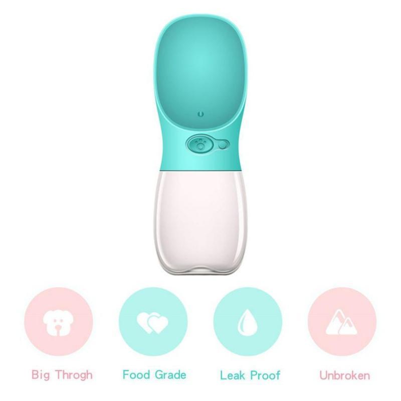 350mL Portable Pet Dog Water Bottle