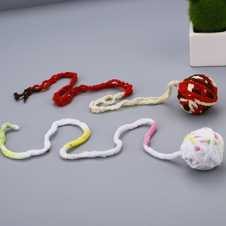 Cat Yarn Ball Toy