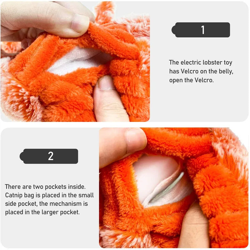Automatic Fopping Lobster Toy