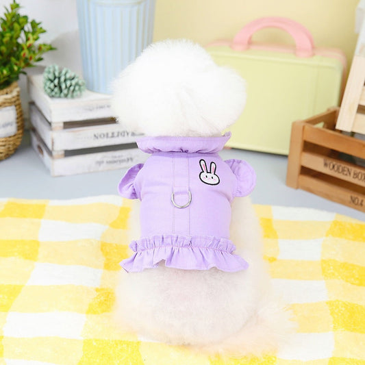 Frill Shirt Style Harness for Dogs - Comfortable & Stylish Pet Clothes | Claws N Paws