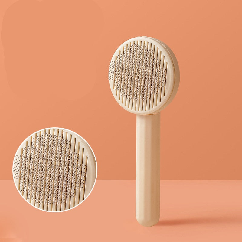 Pumpkin Pet Brush