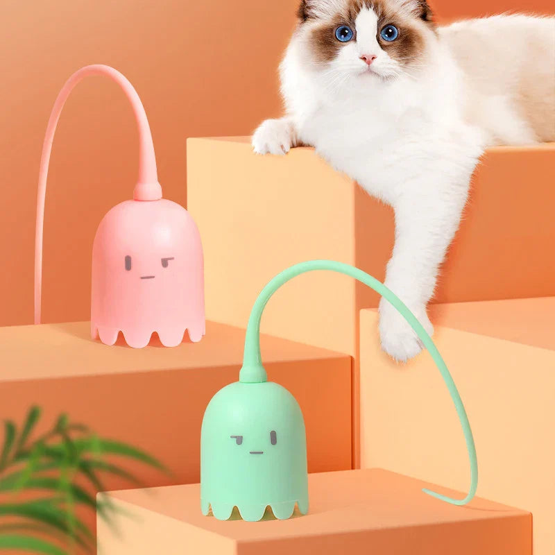 Automatic Mouse Tail Cat Teaser Toy