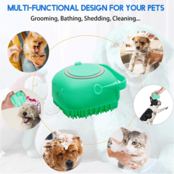 [PROMO 30% OFF] Pet Bath Massage Brush